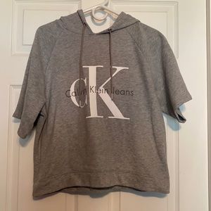Calvin Klein Jeans Short Sleeve Hoodie